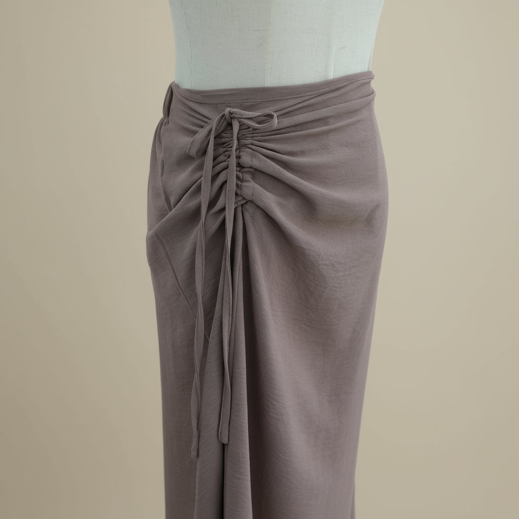 2-Piece Modest Skirt and Open Abaya Set, view 5