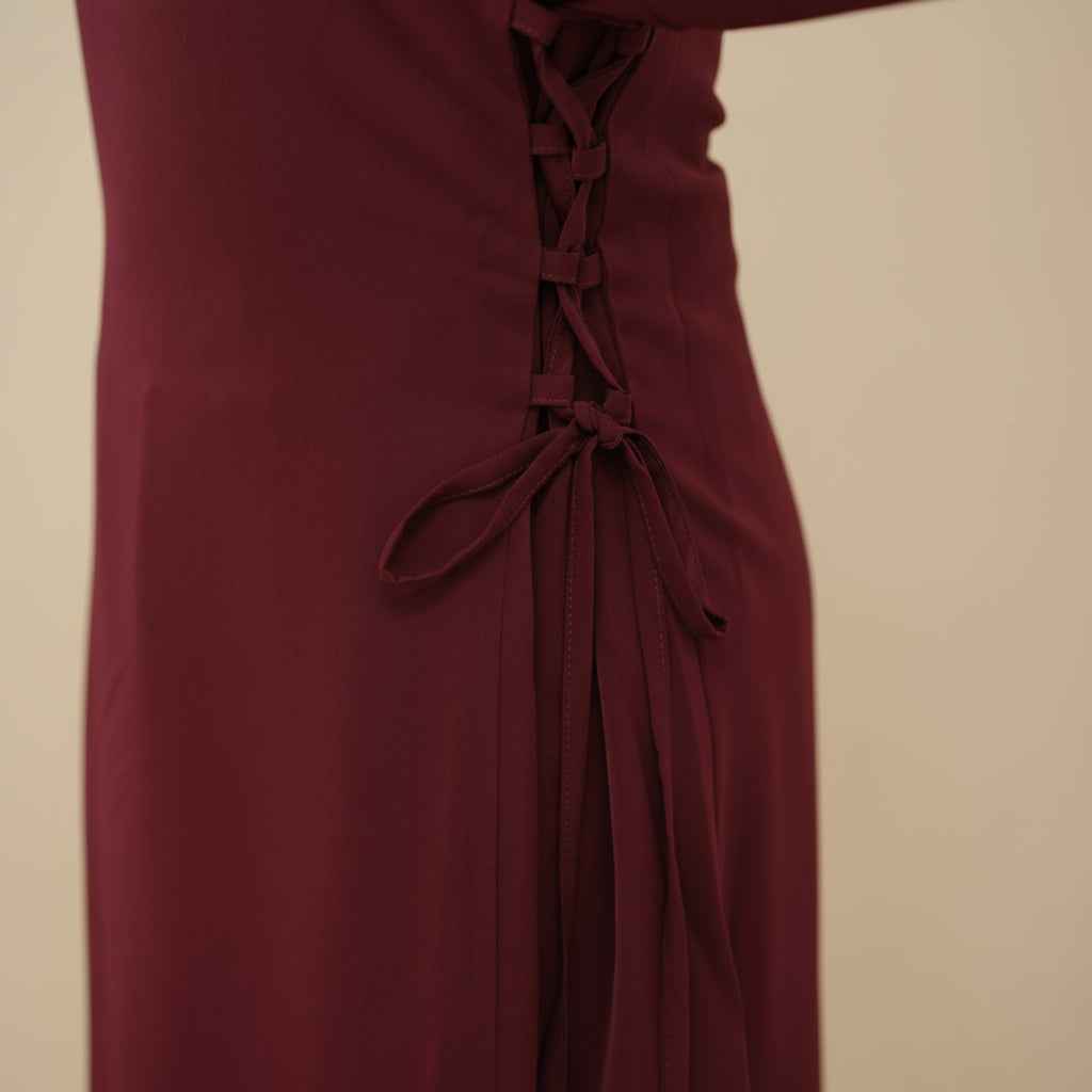 Raya Modest Tie-Waist Tunic & Trouser Co-ord Set, view 3