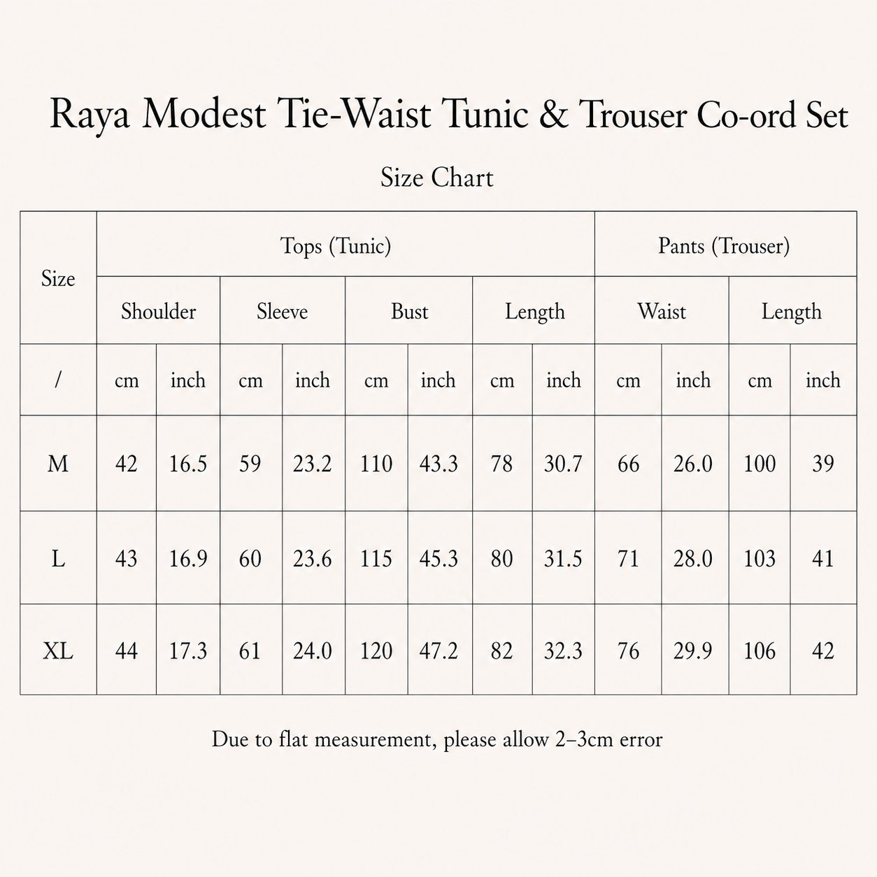 Raya Modest Tie-Waist Tunic & Trouser Co-ord Set, view 4