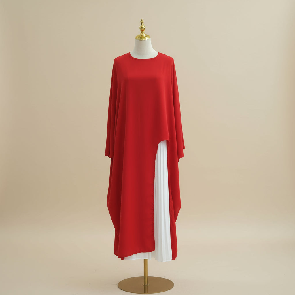 Oversized Asymmetrical Tunic Top for Women, view 3