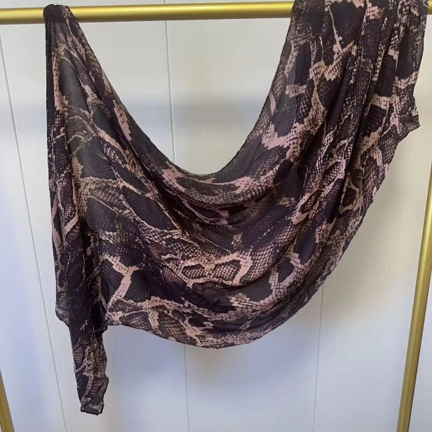 Ink Python Bamboo Modal Hijab, view 2