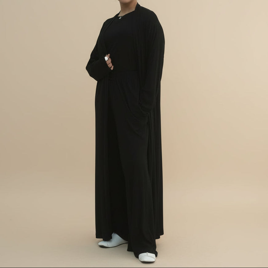 Dahlia Luxe Modest Knit 3PC Set, view 5