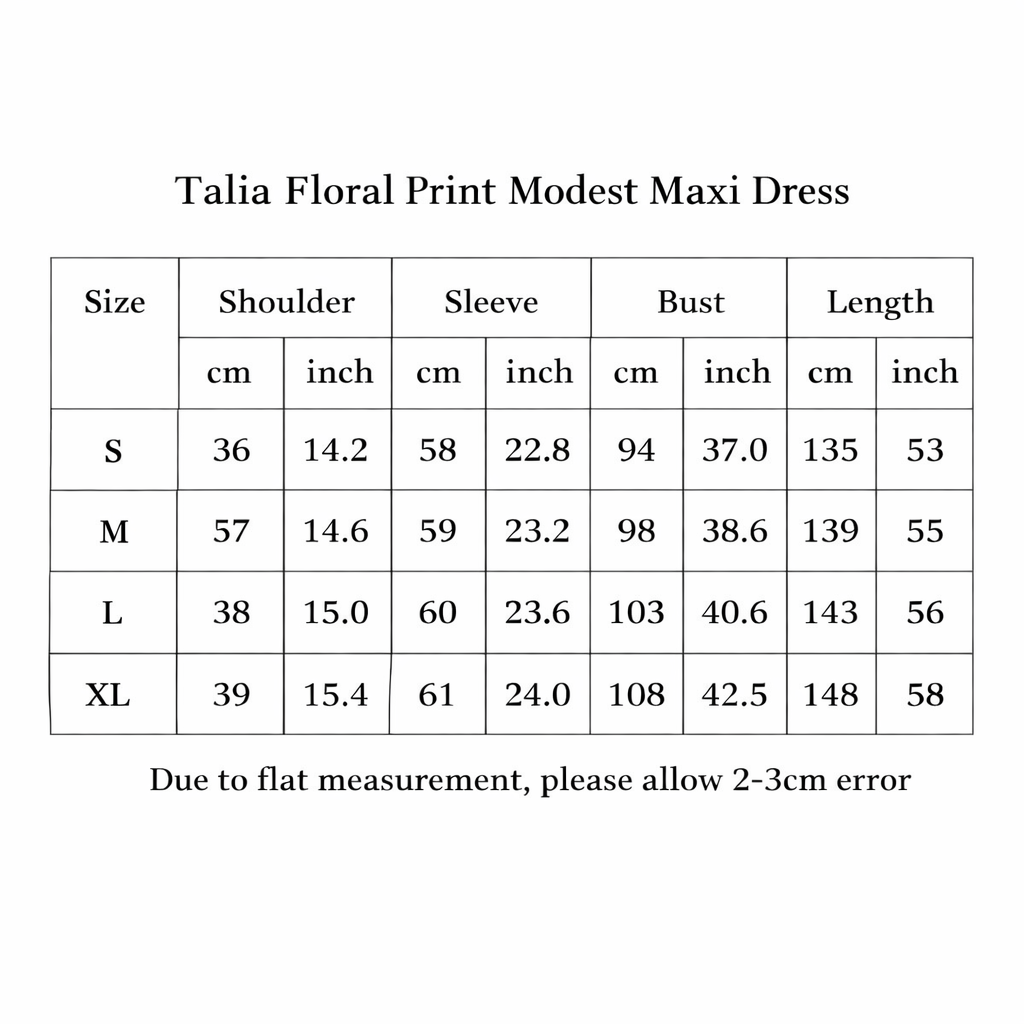 Talia Floral Print Modest Maxi Dress, view 5