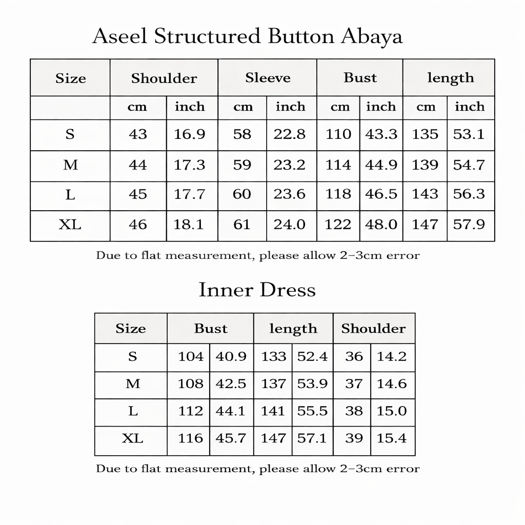 Aseel Structured Button Abaya, view 4