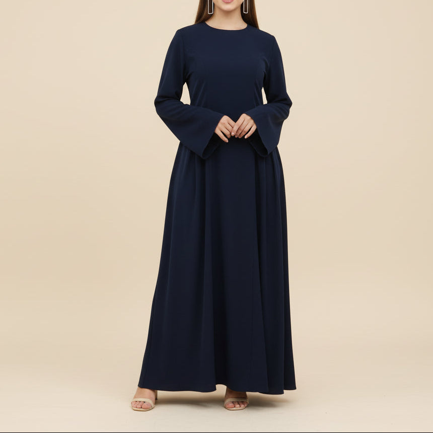 Soraya Corset Back Abaya Dress, view 7