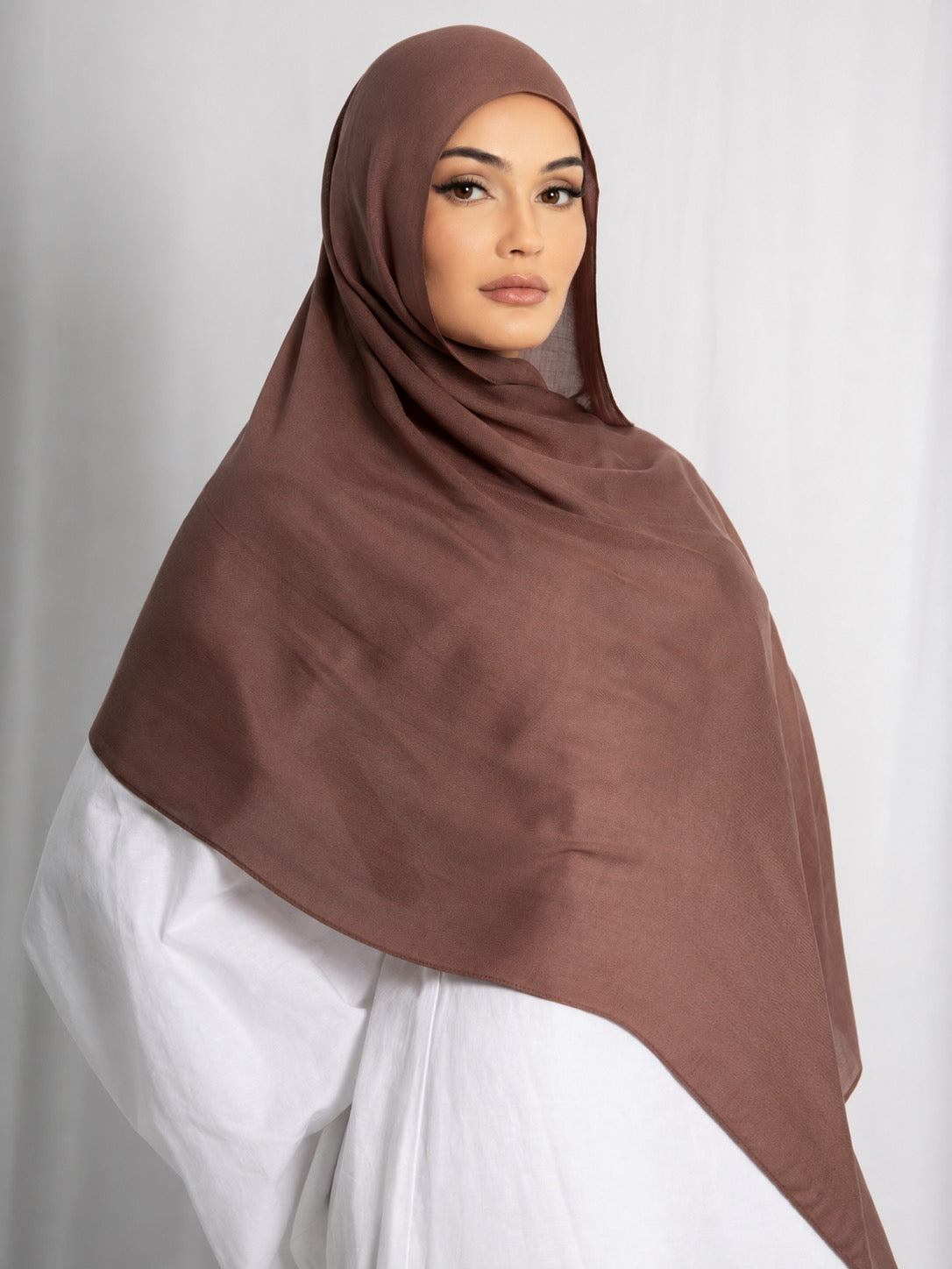 Cinnamon Modal Hijab Comes with Matching Under Cap by Orlena Official