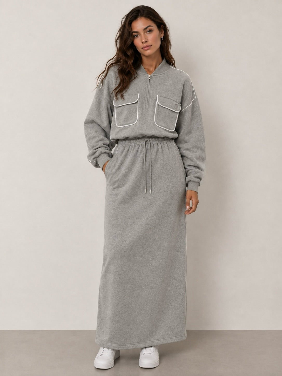 Verona Sport Skirt Set Grey, view 2