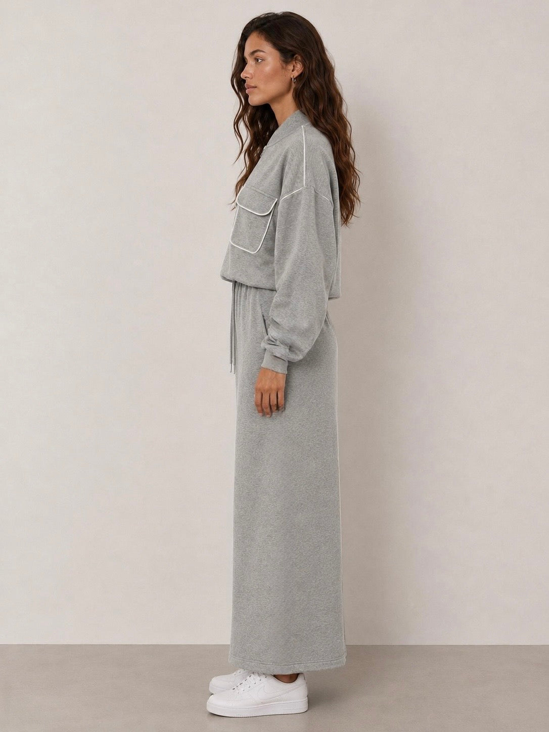 Verona Sport Skirt Set Grey, view 3