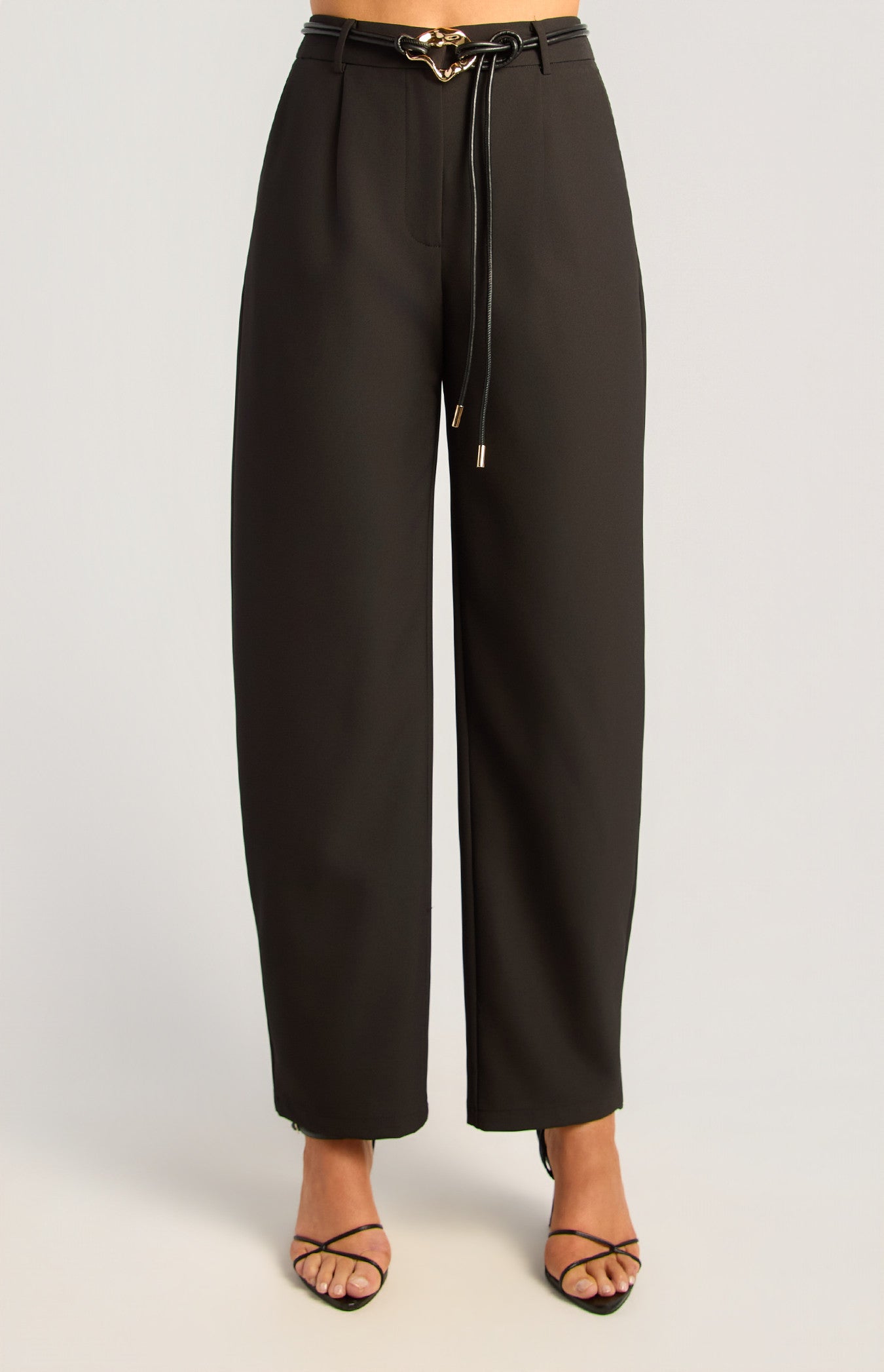 Aurelle Belted Pants, view 2