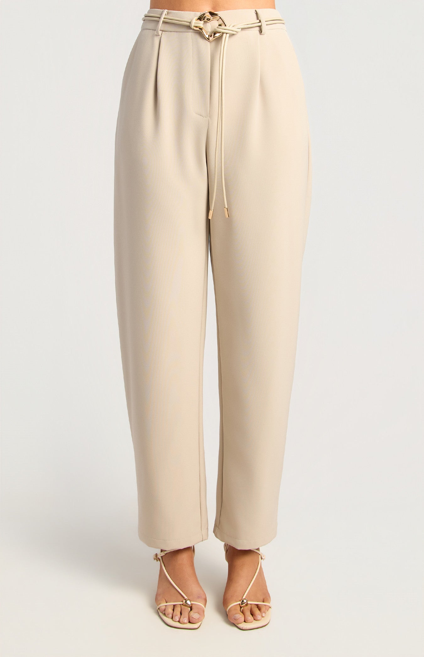 Aurelle Belted Pants, view 2