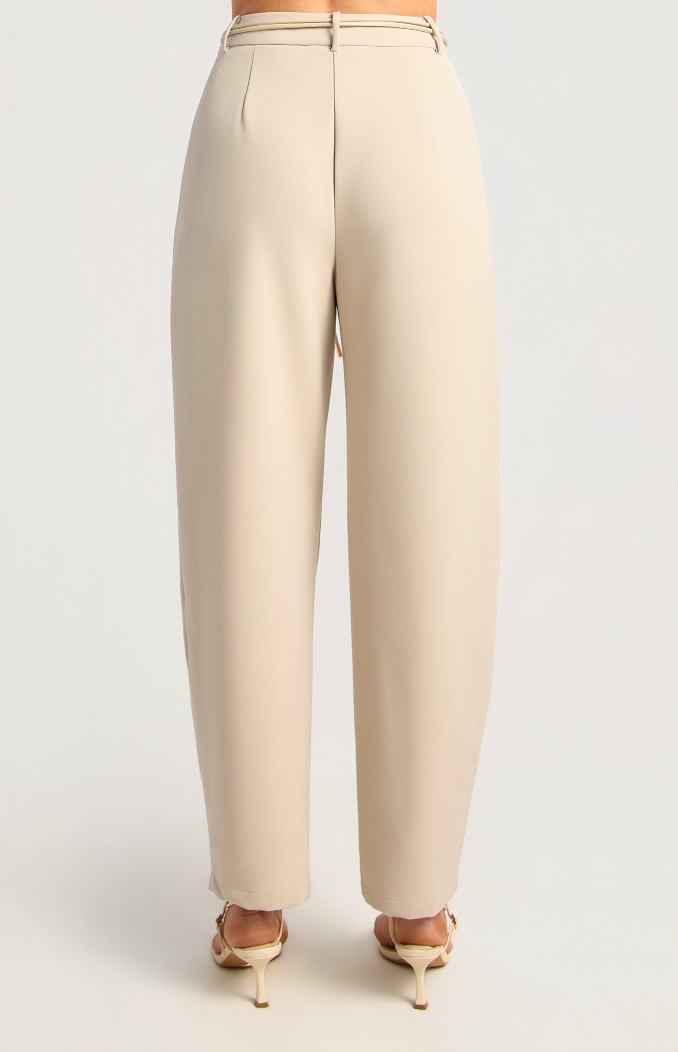 Aurelle Belted Pants, view 3