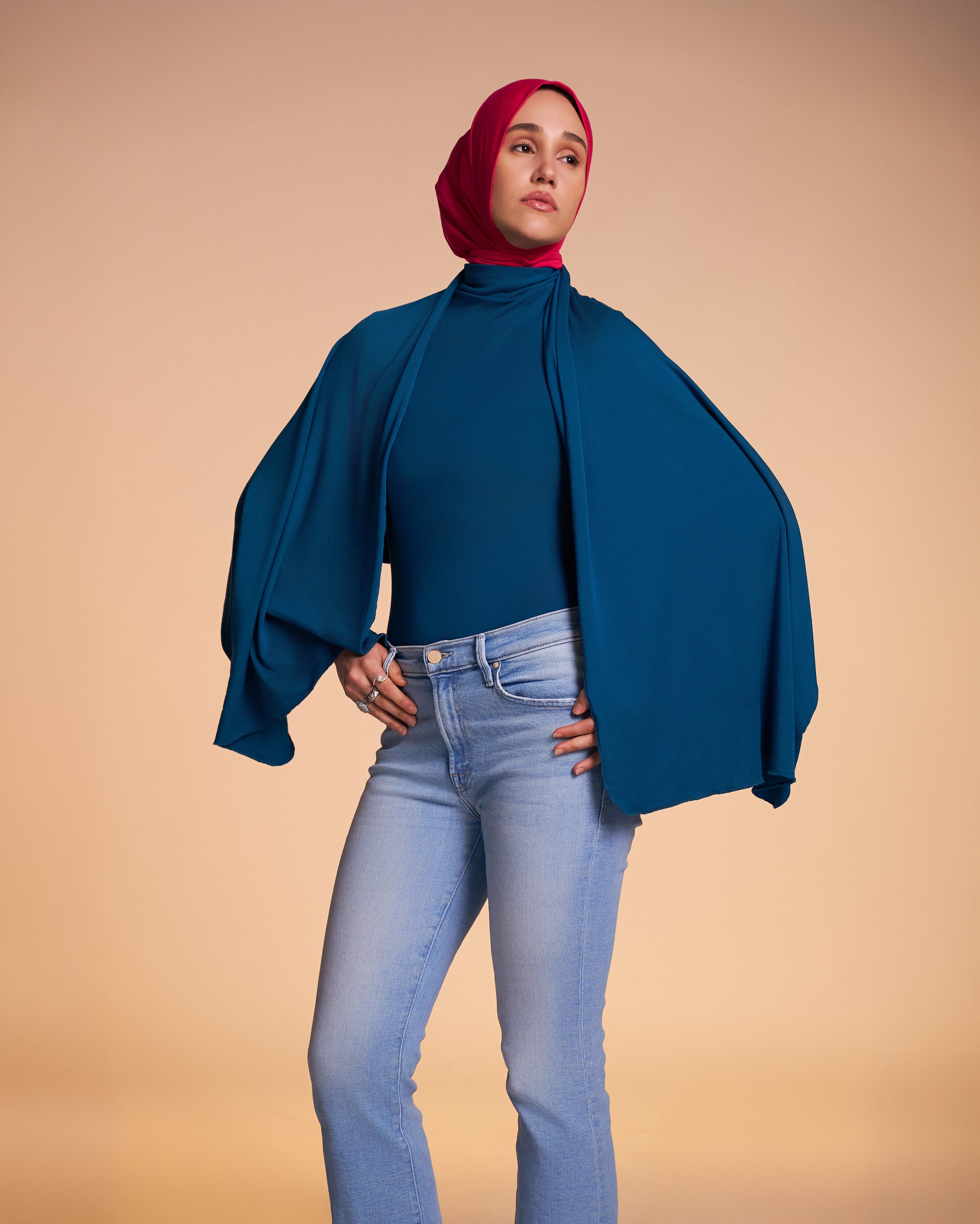 The Convertible Veil Bodysuit, view 3