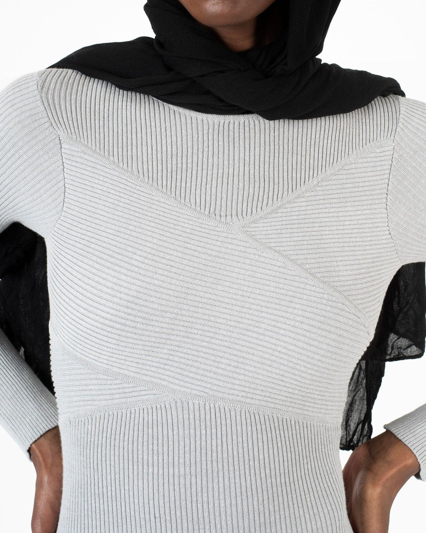 The Allure: Modest Cocktail Dress, view 4