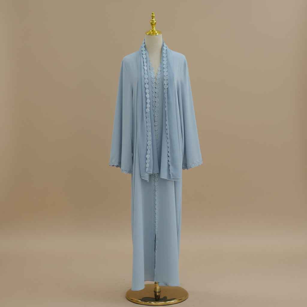 Yasmera Minimal Nida Abaya & Hijab Set, view 5