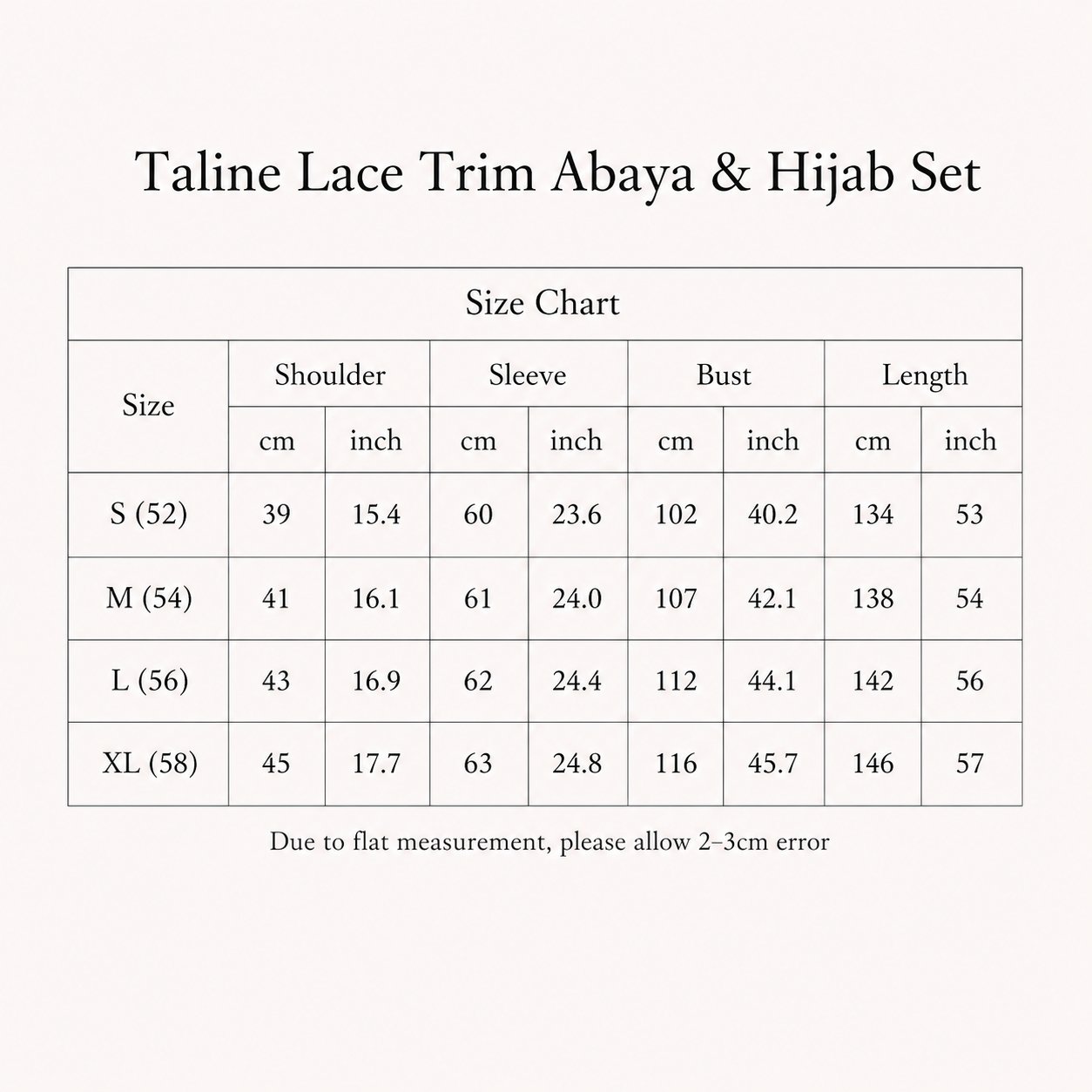 Taline Lace Trim Abaya & Hijab Set, view 4