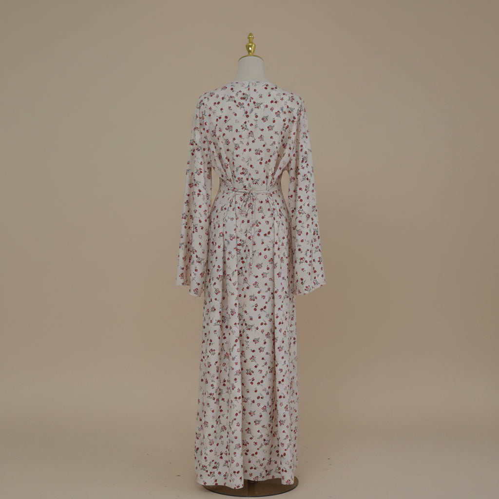 Rosalie Floral Modest Maxi Dress, view 2