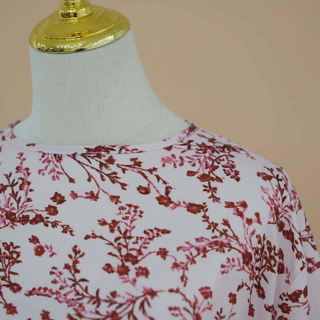 Amélie Botanical Modest Maxi Dress, view 2