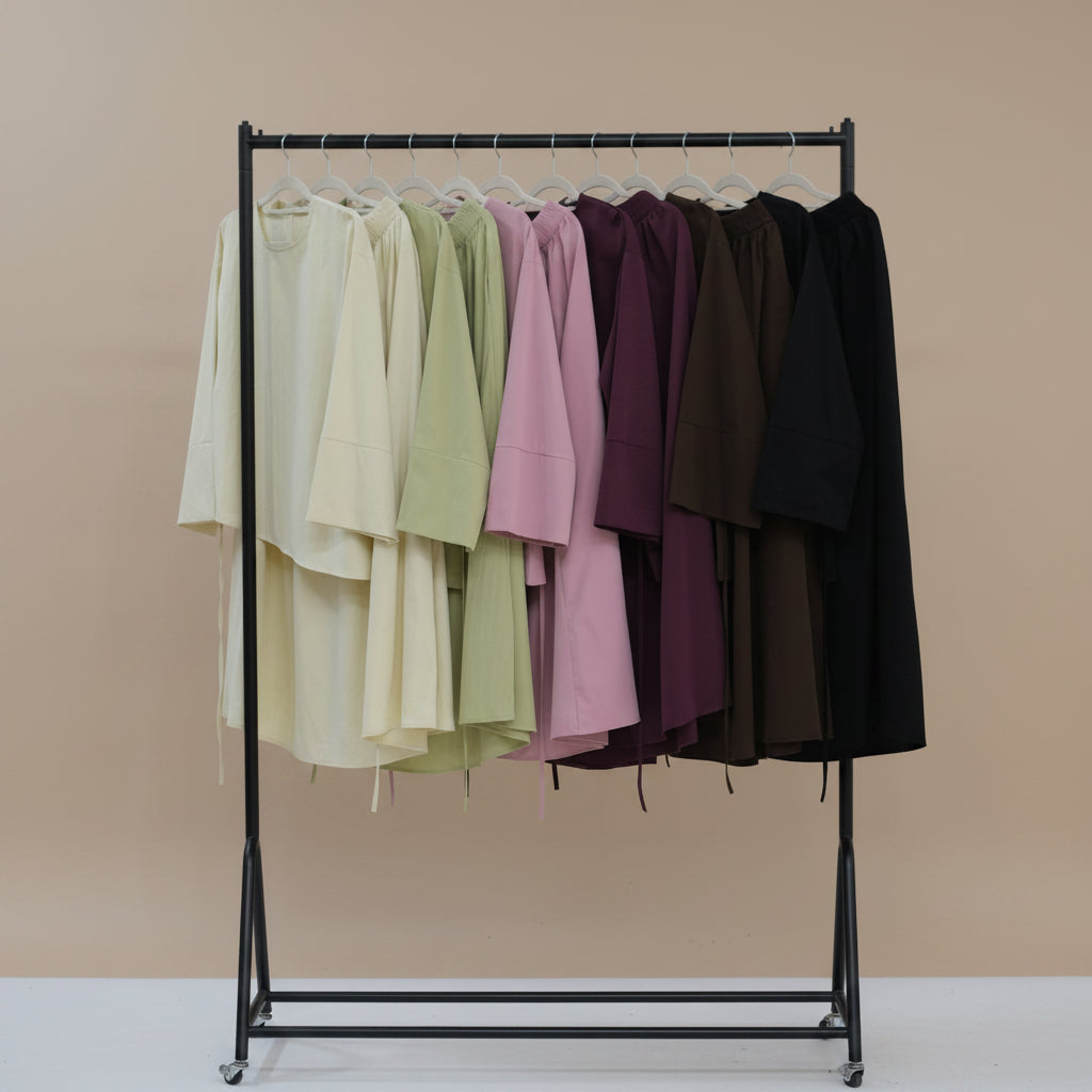 Liora Modest Tunic & Maxi Skirt Co-Ord Set, view 6