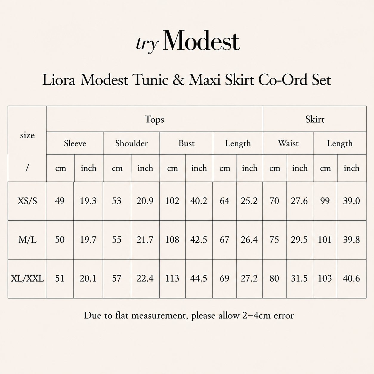 Liora Modest Tunic & Maxi Skirt Co-Ord Set, view 7