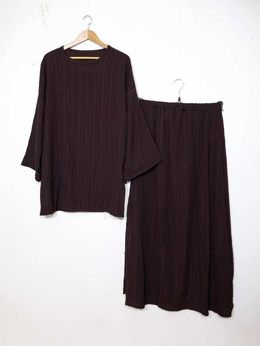 Mishal Modest Co-Ord Skirt Set, view 2