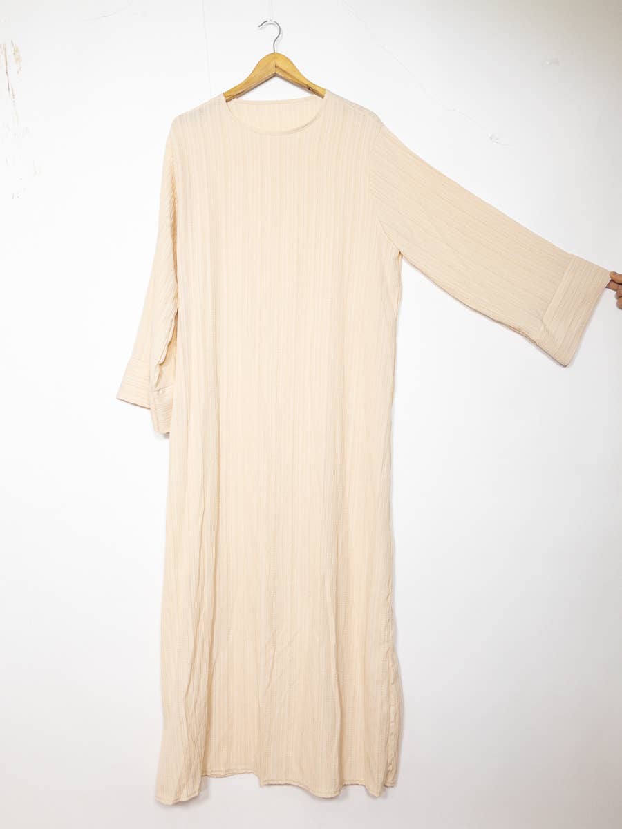 Zayna Crinkle Abaya by M&N Couture