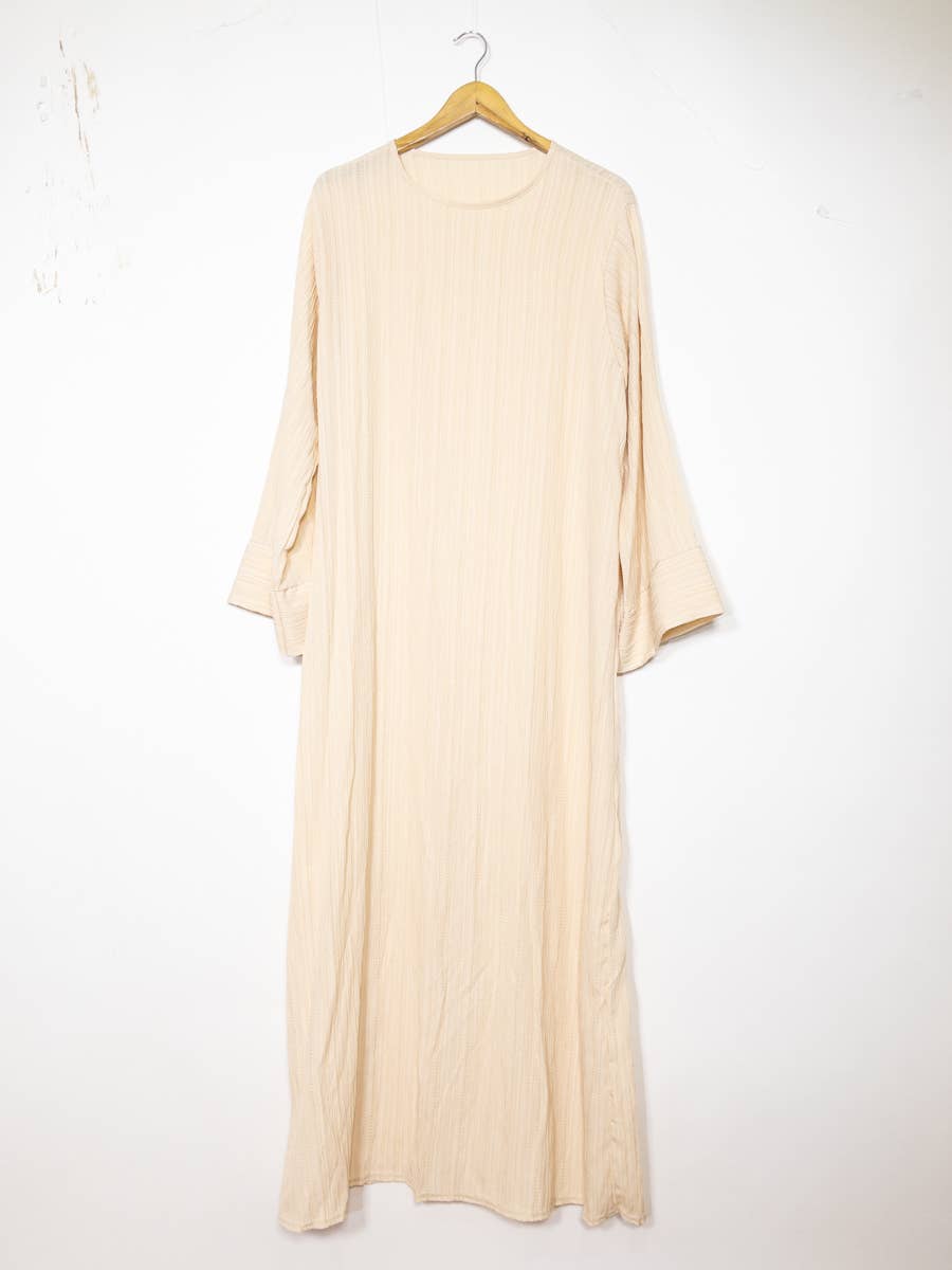 Zayna Crinkle Abaya, view 2
