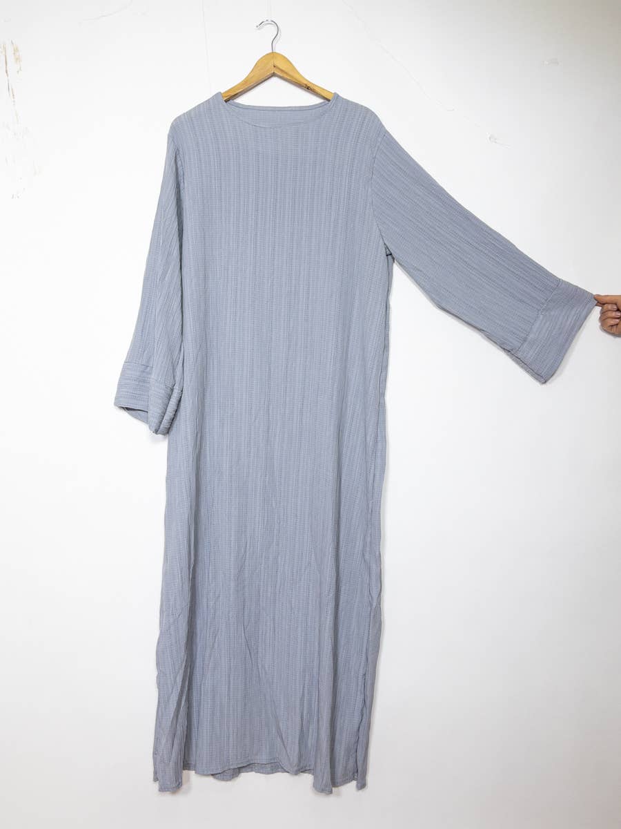 Zayna Crinkle Abaya, view 3