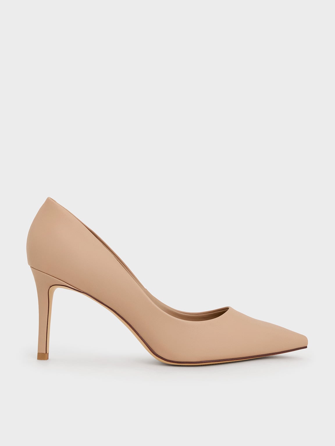 CHARLES & KEITH - Emmy Pointed Stiletto Pumps by Charles & Keith US