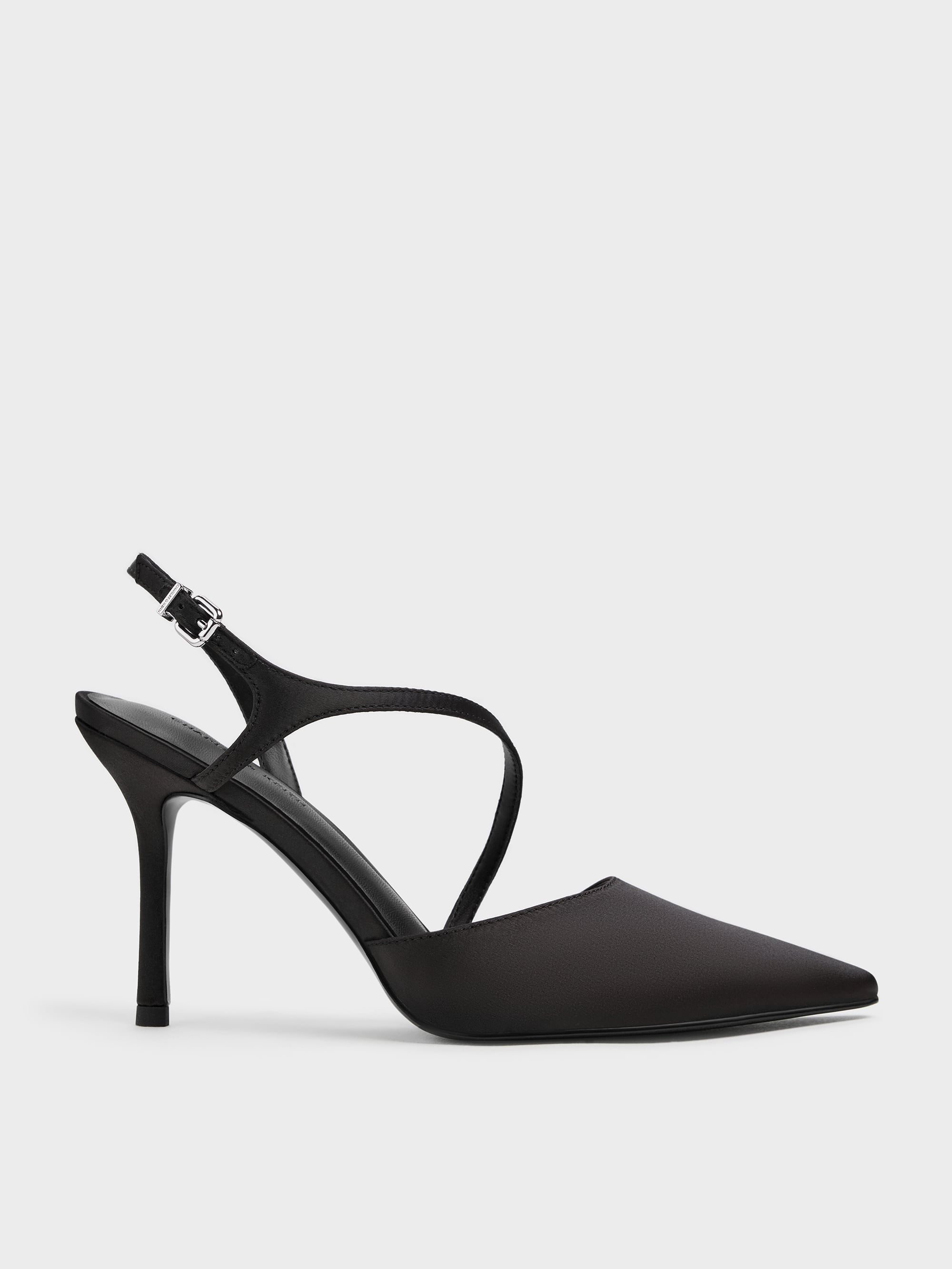 CHARLES & KEITH - Cordelia Pointed Slingback Pumps by Charles & Keith US