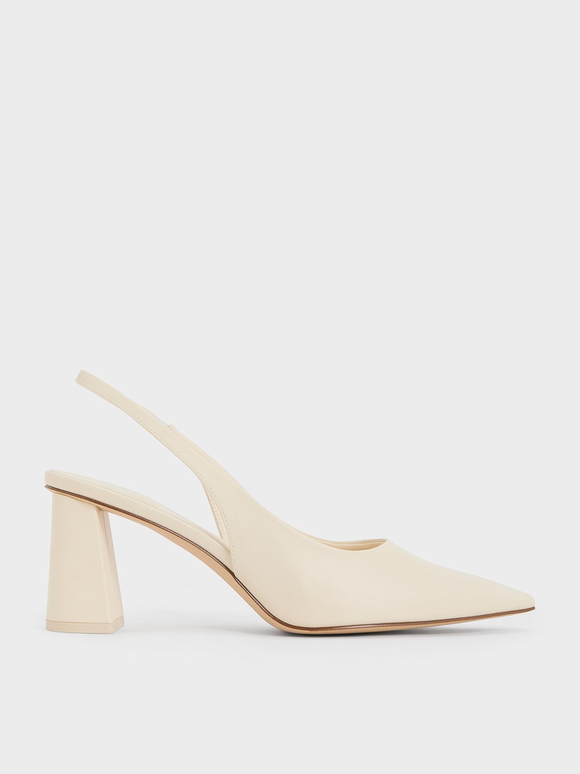 CHARLES & KEITH - Teagan Pointed Slingback Pumps by Charles & Keith US