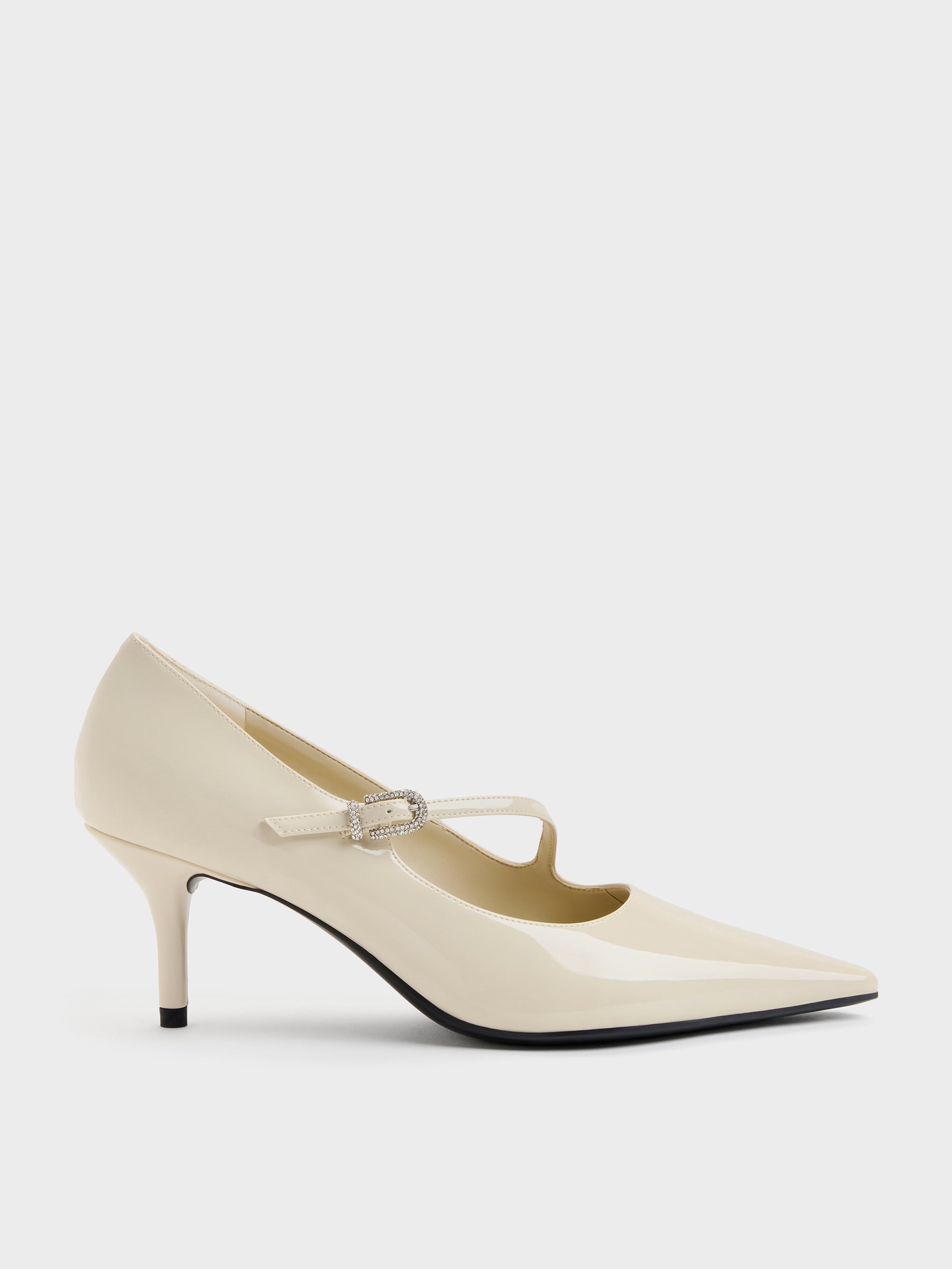 CHARLES & KEITH - Patent Asymmetric-Strap Pumps by Charles & Keith US