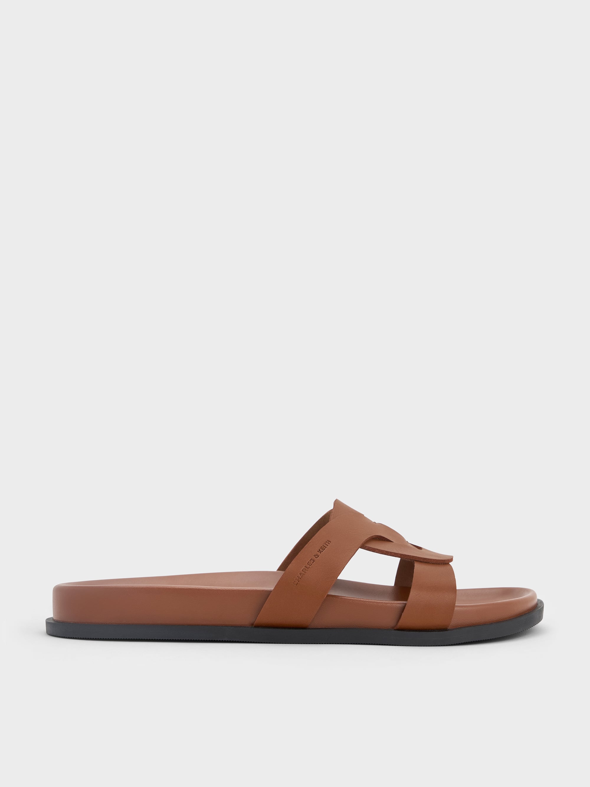 CHARLES & KEITH - Fannie Interwoven Slide Sandals by Charles & Keith US