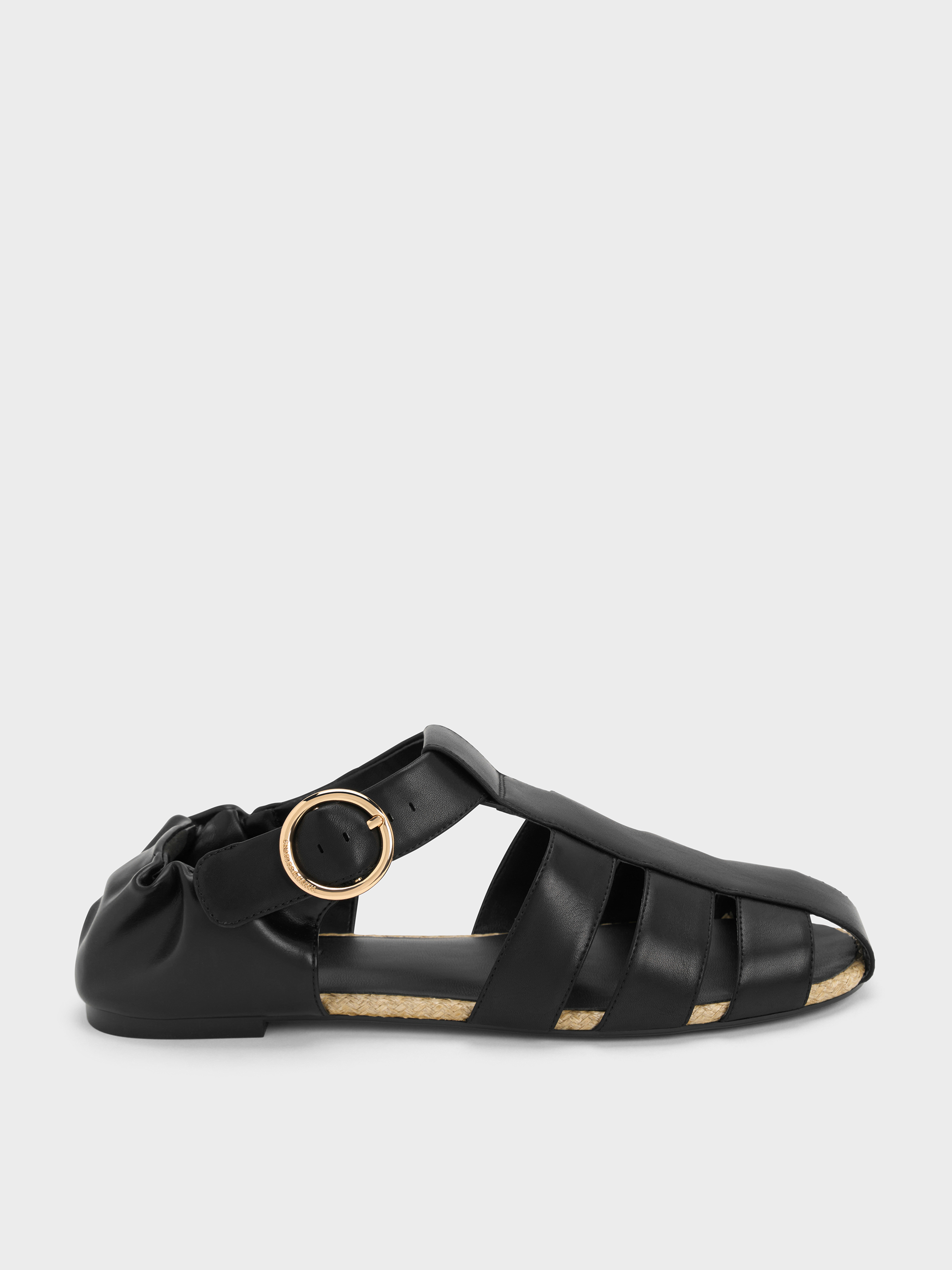 CHARLES & KEITH - Caged Flat Espadrilles by Charles & Keith US