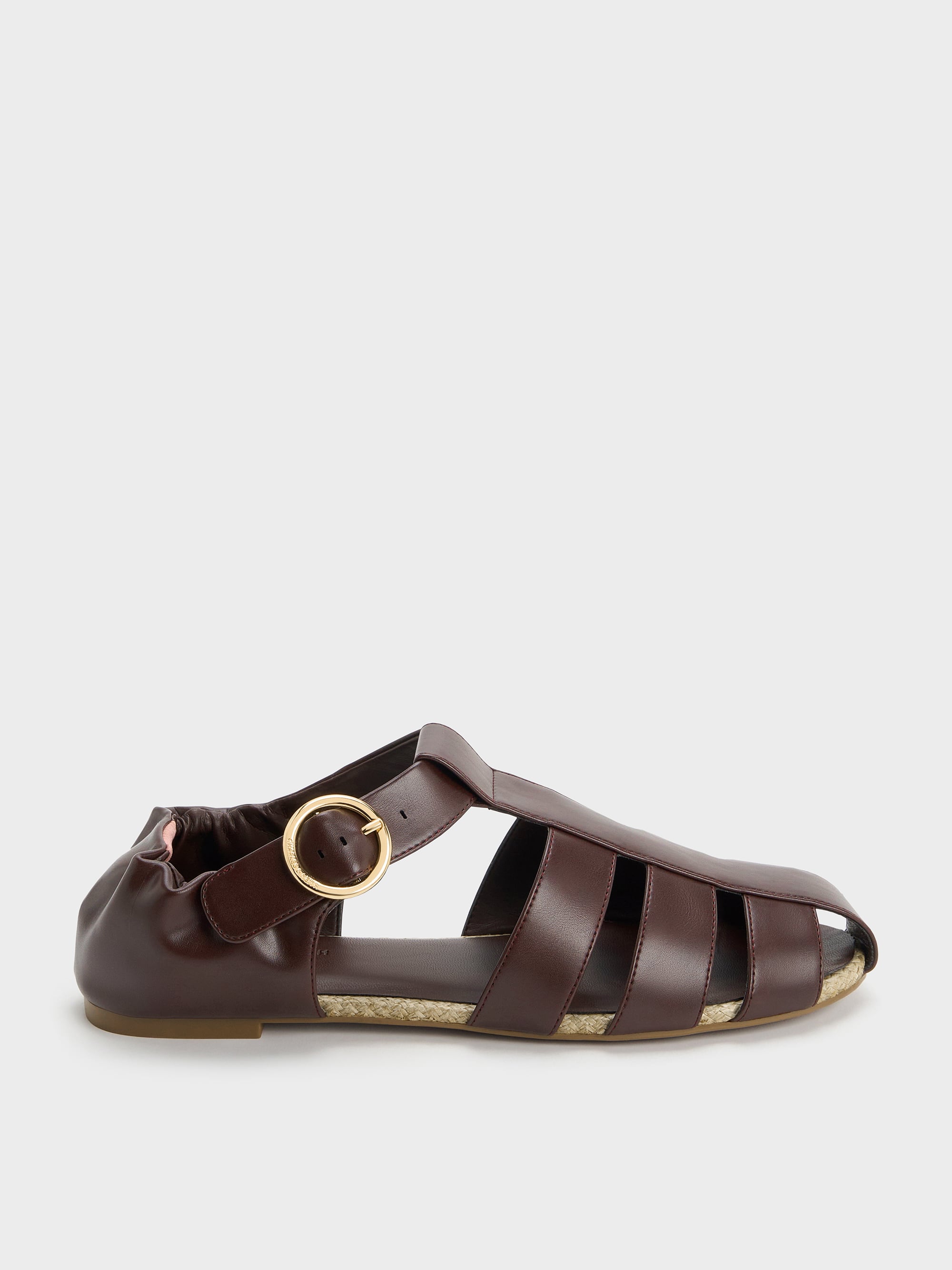CHARLES & KEITH - Caged Flat Espadrilles by Charles & Keith US
