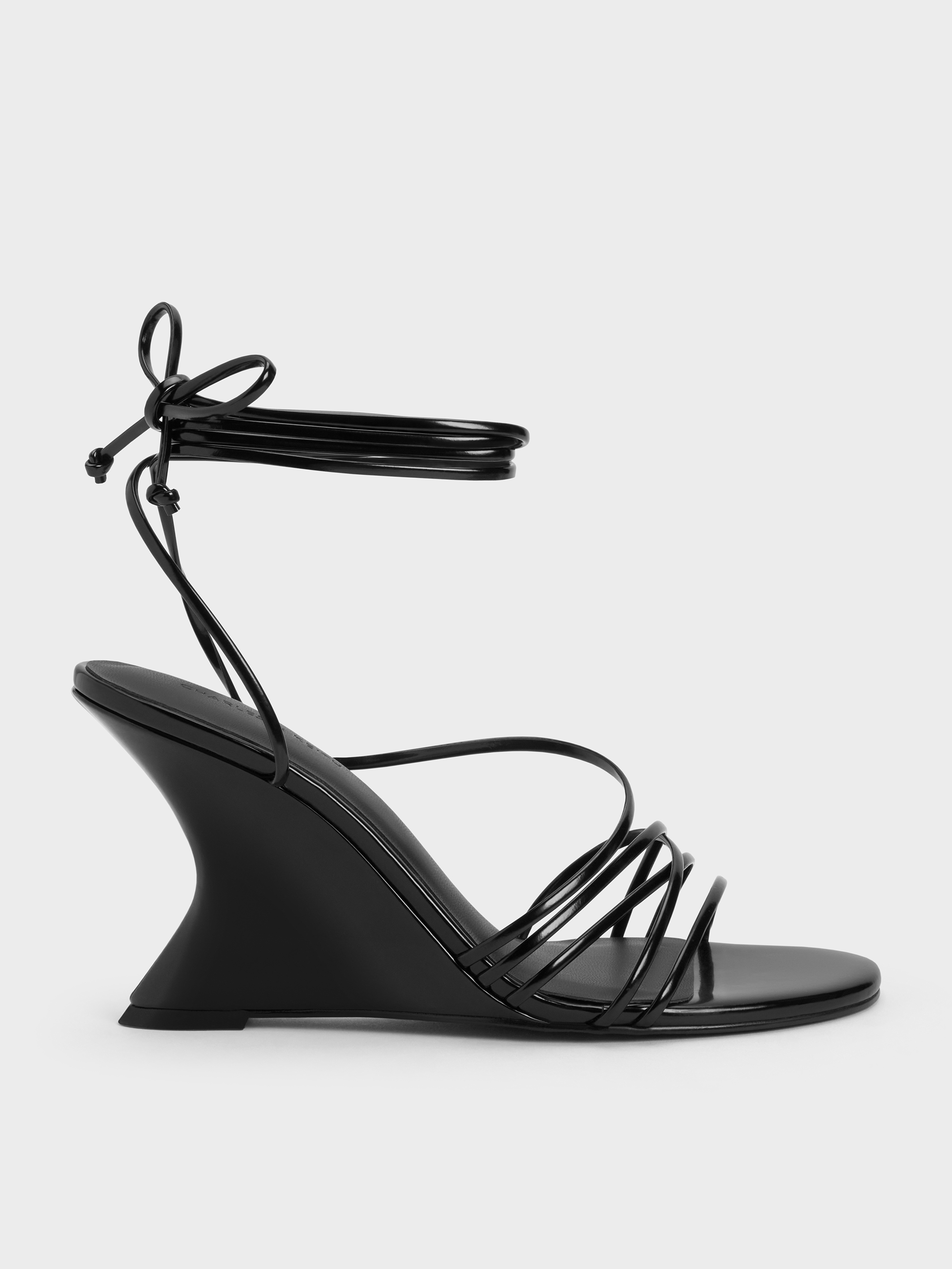 CHARLES & KEITH - Noona Strappy Wedges by Charles & Keith US
