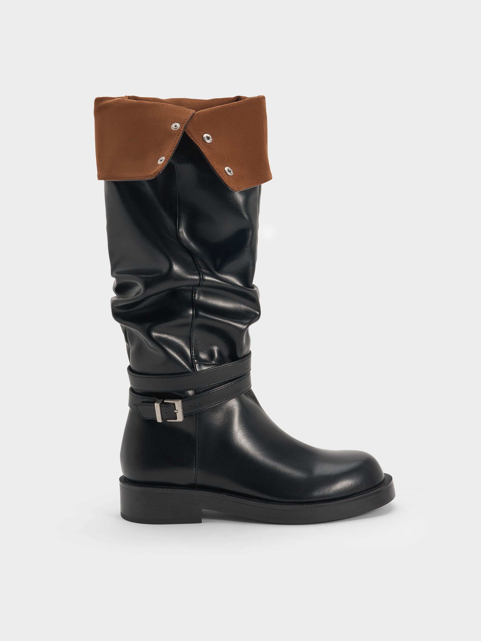 CHARLES & KEITH - Eilis Thigh-High Boots by Charles & Keith US