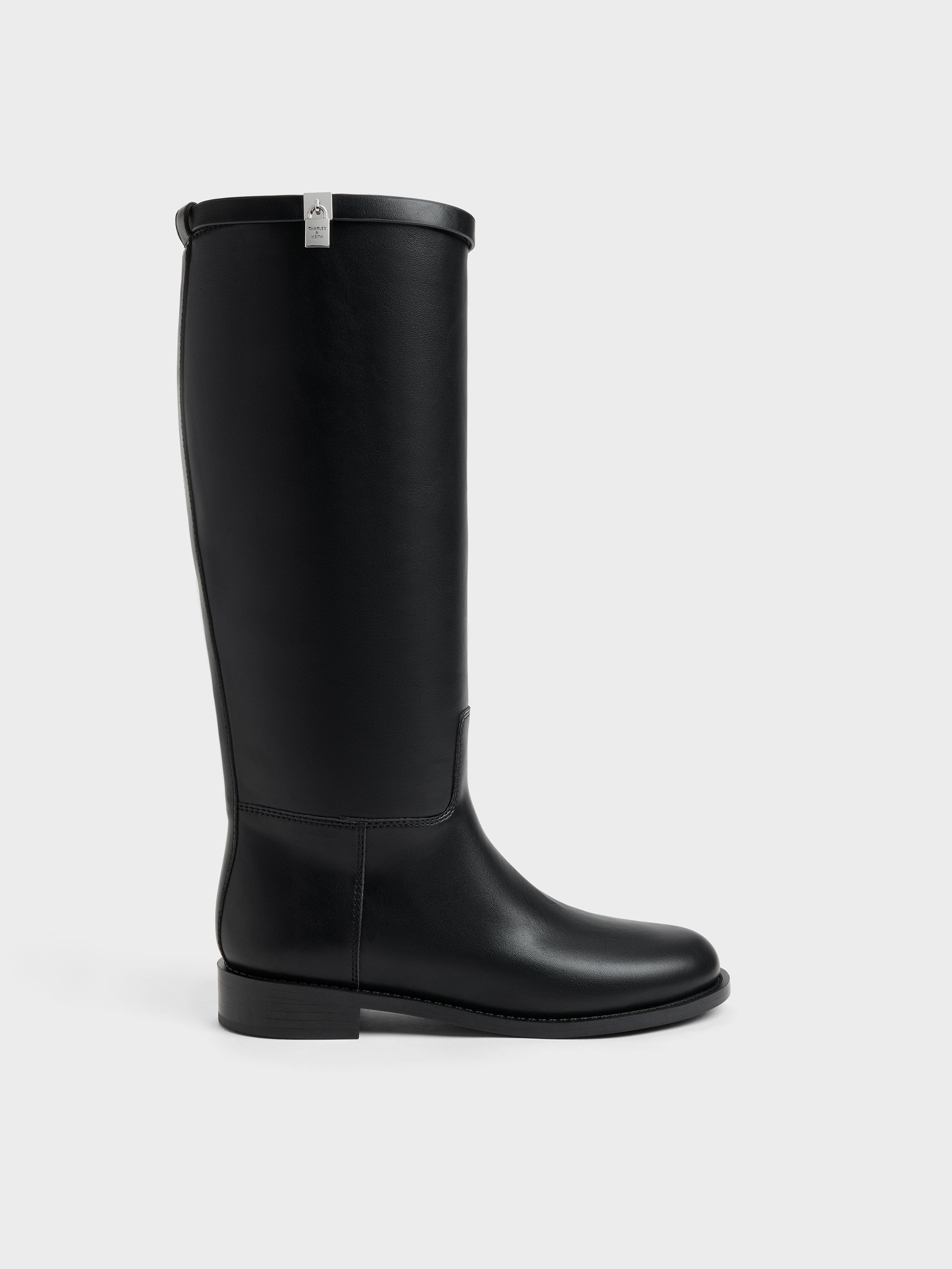 CHARLES & KEITH - Griselda Knee-High Boots by Charles & Keith US