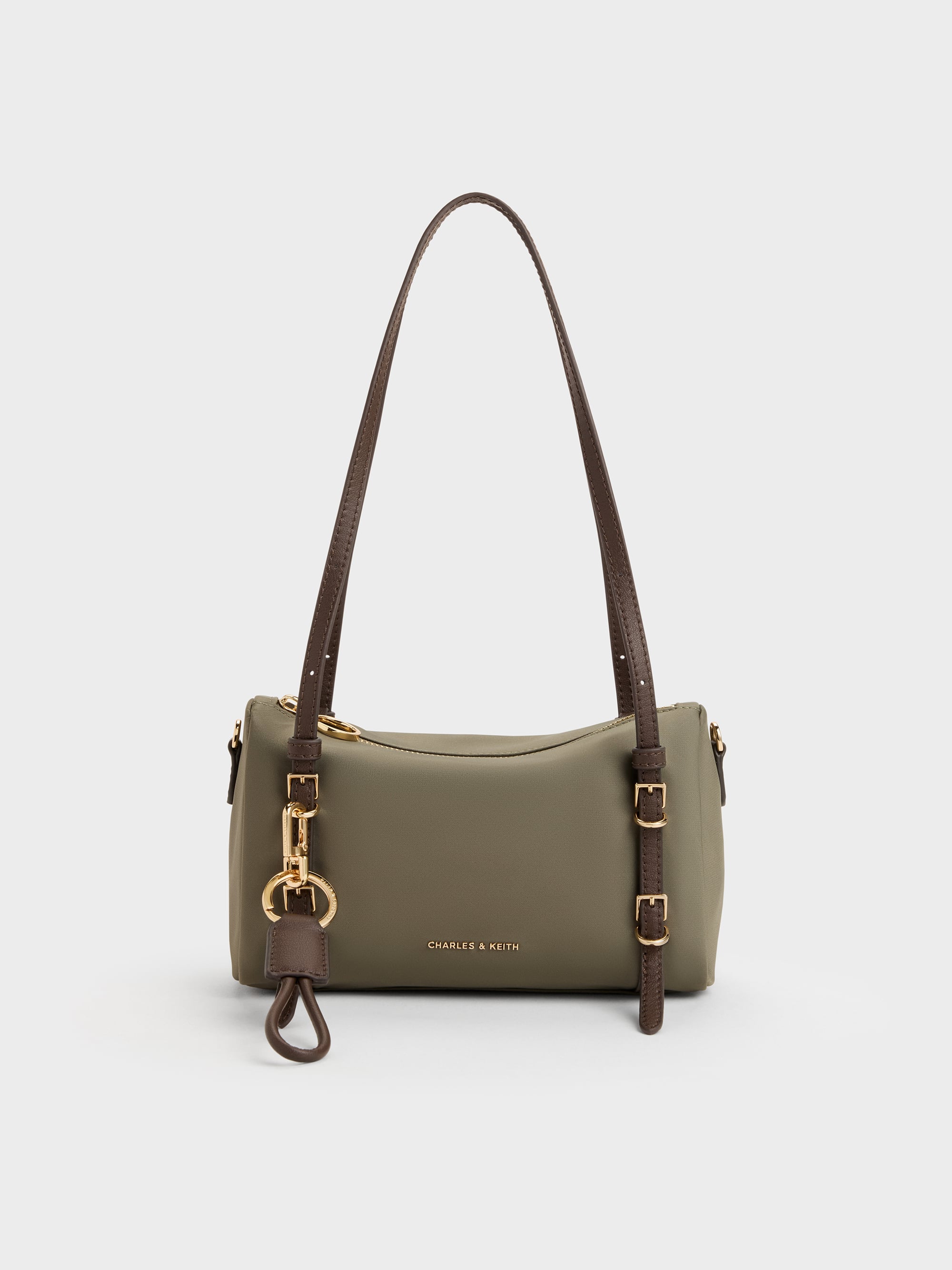 CHARLES & KEITH - Mini Levy Nylon Shoulder Bag by Charles & Keith US