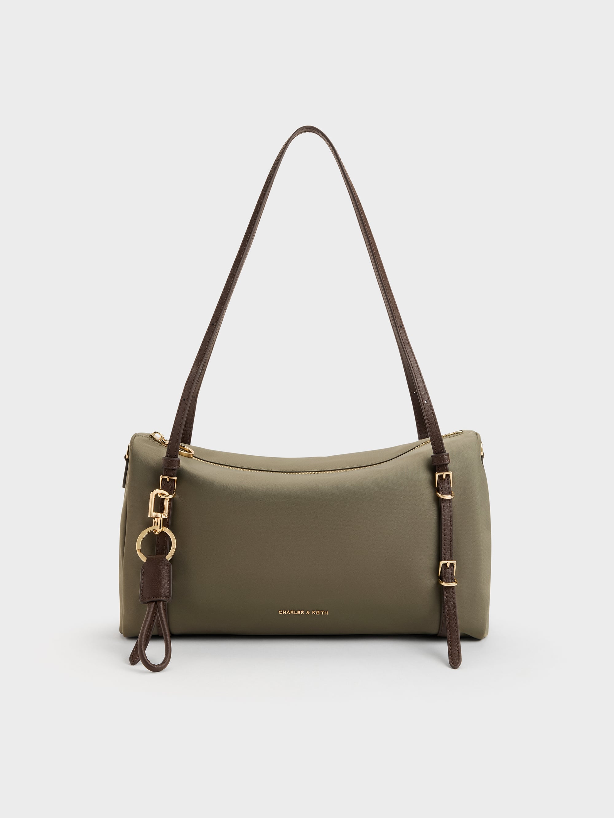 CHARLES & KEITH - Levy Nylon Shoulder Bag by Charles & Keith US