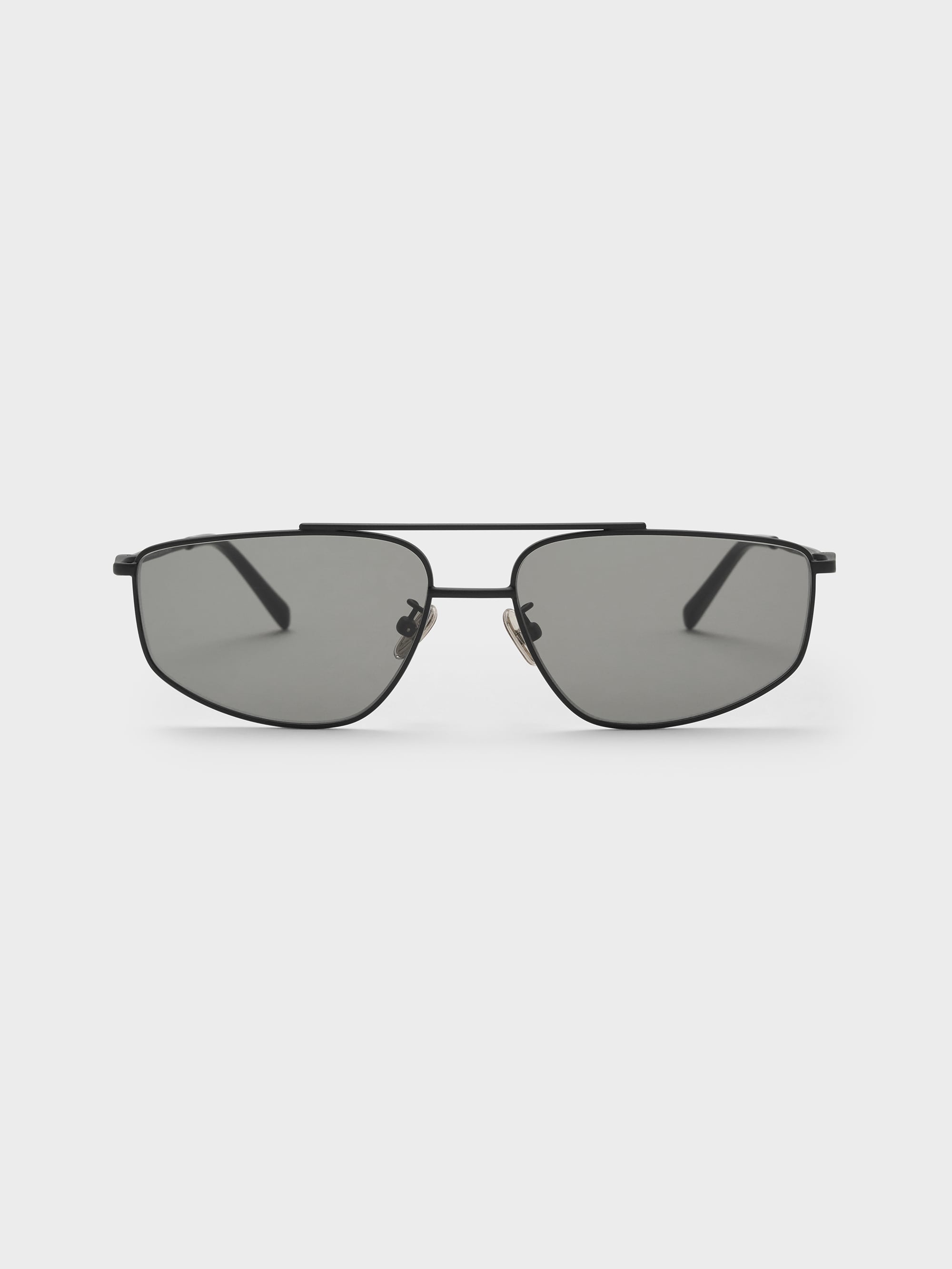 CHARLES & KEITH - Elowyn Metal-Rim Aviator Sunglasses by Charles & Keith US