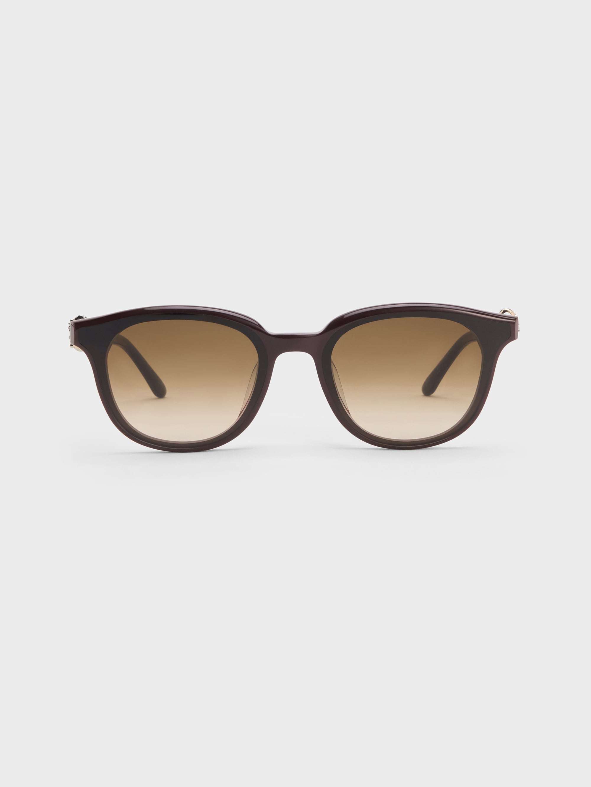 CHARLES & KEITH - Roux Crystal Square Sunglasses by Charles & Keith US