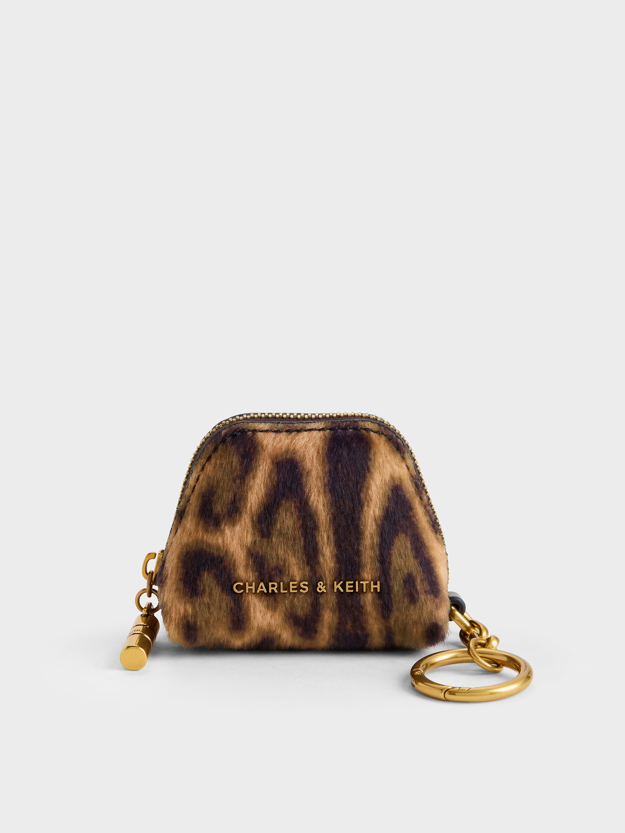CHARLES & KEITH - Cesia Leopard-Print Micro Pouch by Charles & Keith US