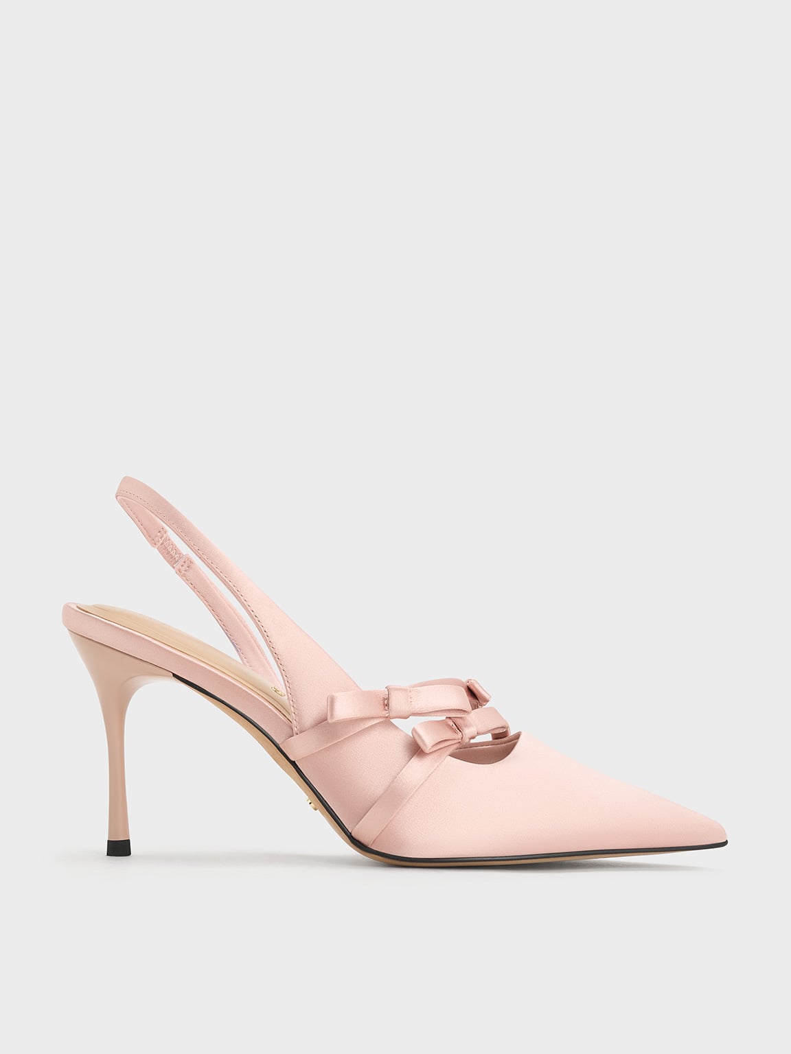 CHARLES & KEITH - Jessy Bow Slingback Pumps by Charles & Keith US