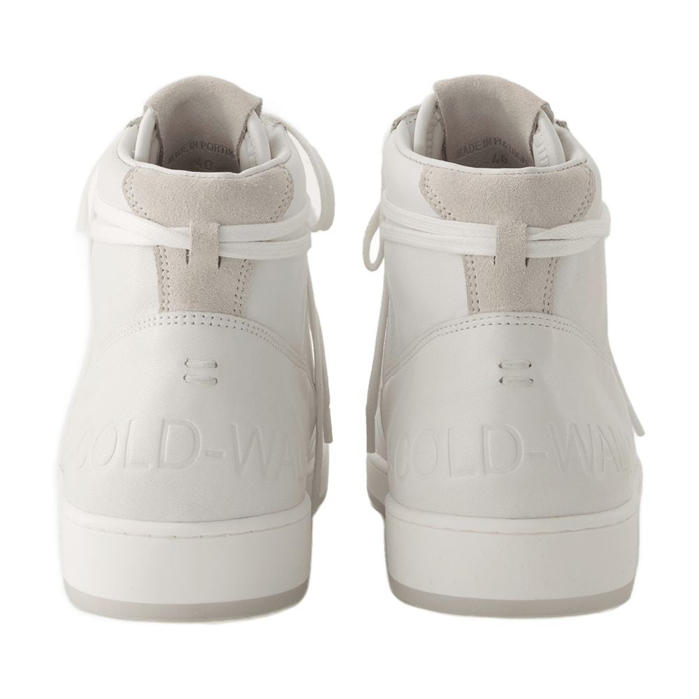 A Cold Wall Luol High-Top Sneaker — White by A Cold Wall