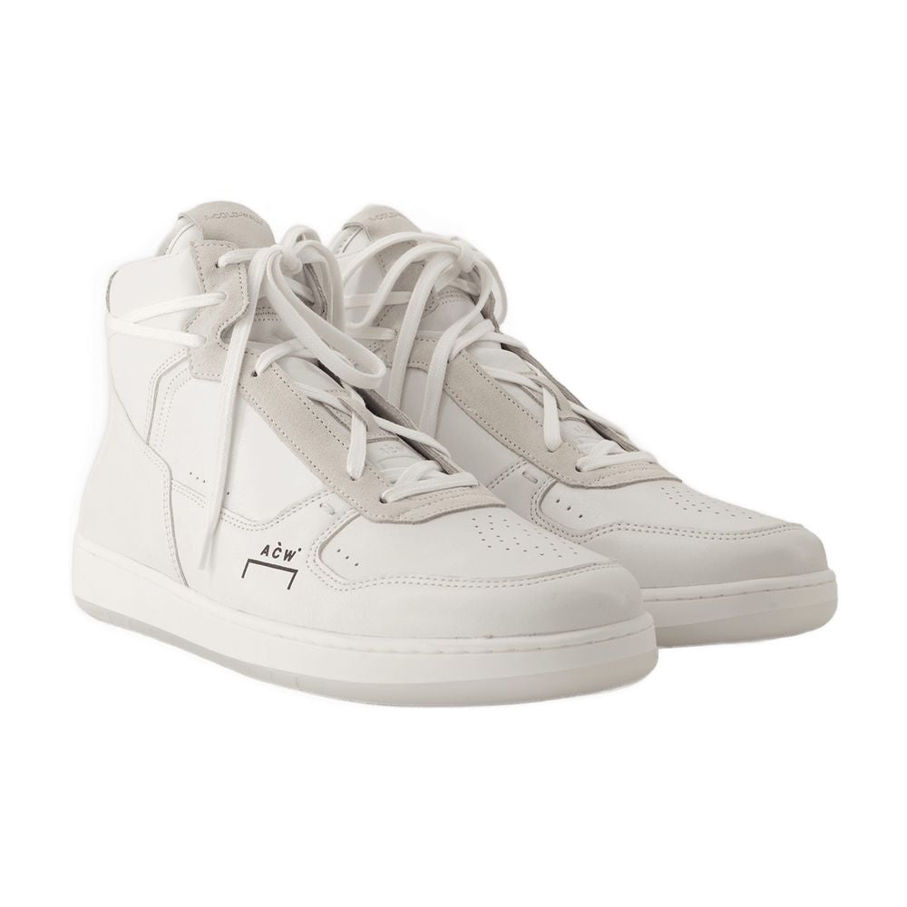 A Cold Wall Luol High-Top Sneaker — White, view 3