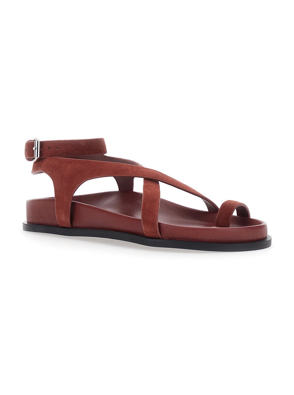 A.Emery Jalen Slim Sandal — Red, view 2