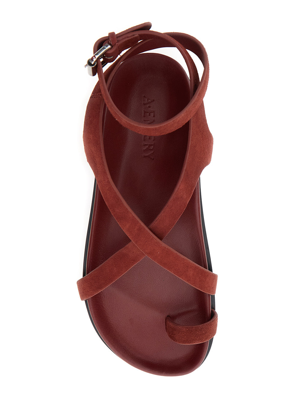A.Emery Jalen Slim Sandal — Red, view 4
