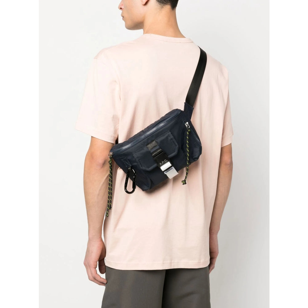 A.P.C. Camden Belt Bag — Blue, view 2