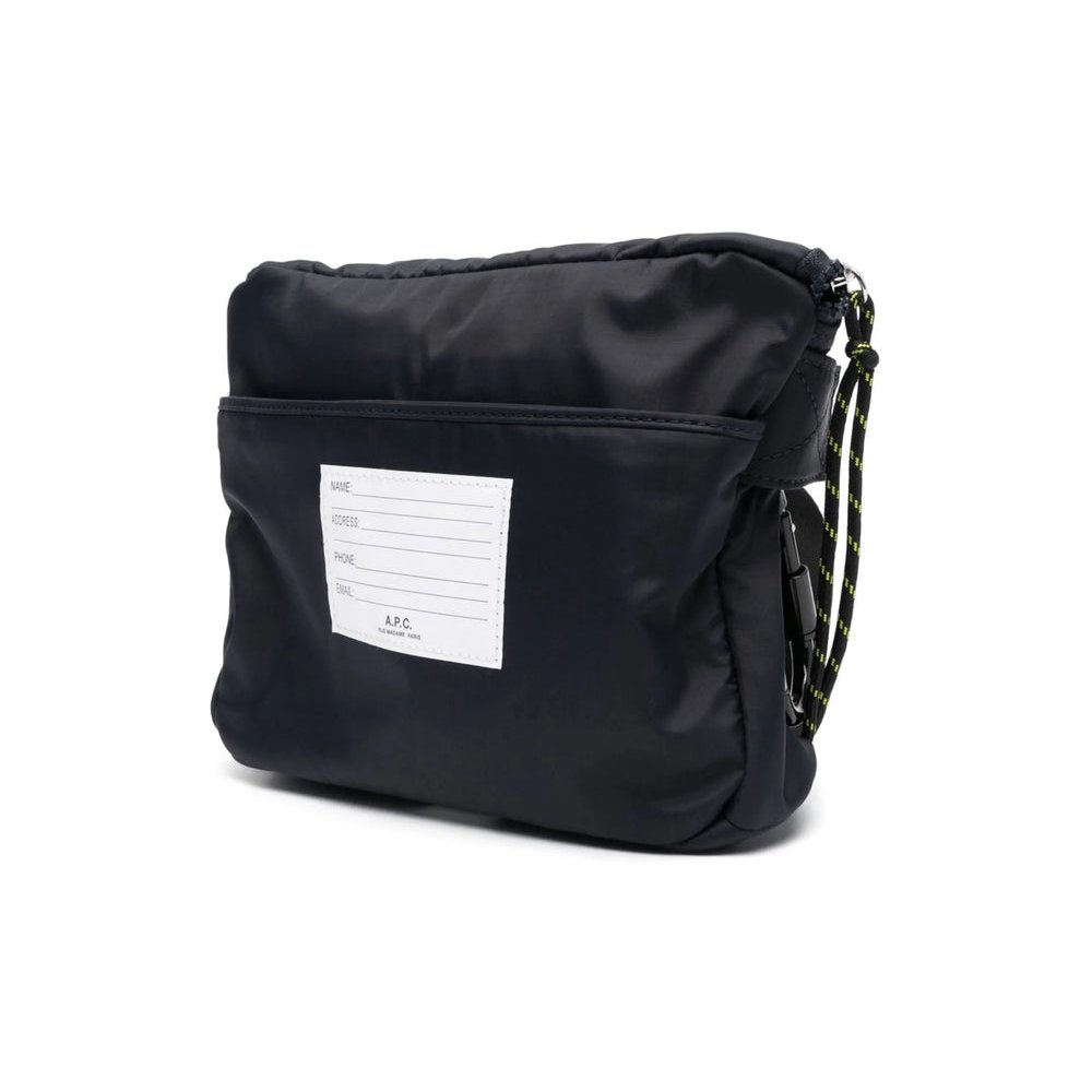A.P.C. Camden Belt Bag — Blue, view 3