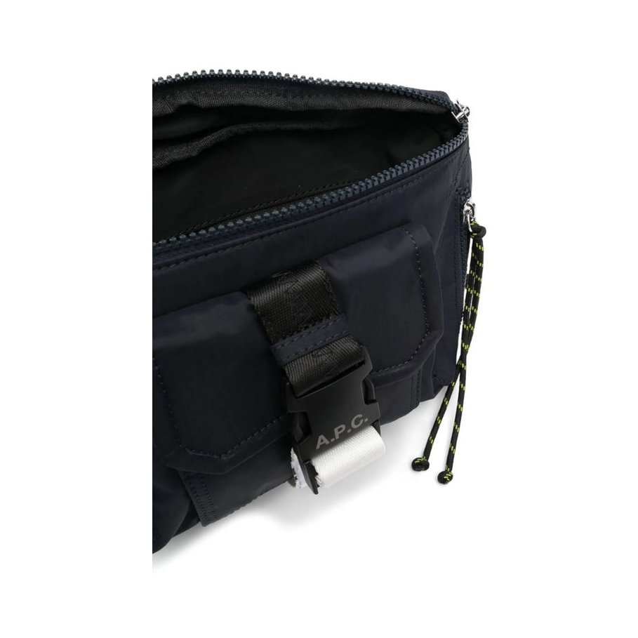 A.P.C. Camden Belt Bag — Blue, view 4